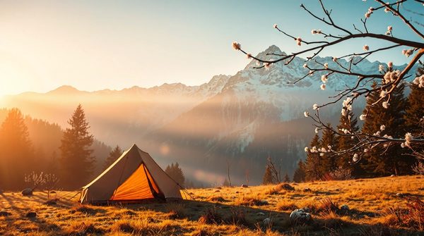 Camping montagne : vos vacances d'hiver à eden de la vanoise