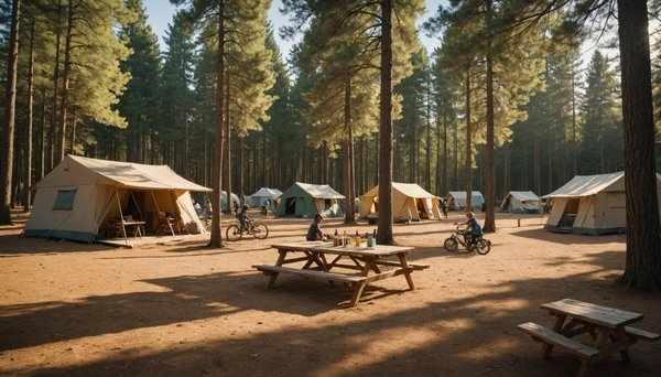 Plongée au cœur des campings des landes : nature et détente